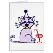 Cat with Cocktail (Front)