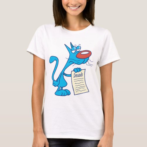 Cat With Demands T_Shirt