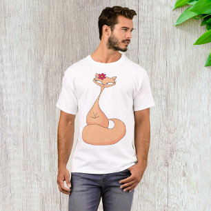 Cat with Flower Cute Kawaii Kitty T-Shirt