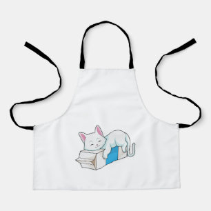 Cat with Milk Apron