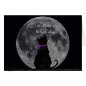 Cat with Moon (Front Horizontal)