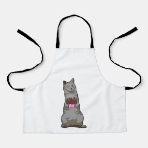 Cat with Muffin Apron