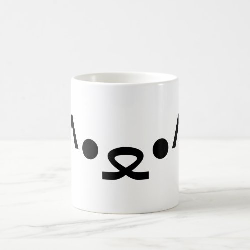 Cat With Paws Emoticon ฅﻌฅ Japanese Kaomoji Coffee Mug