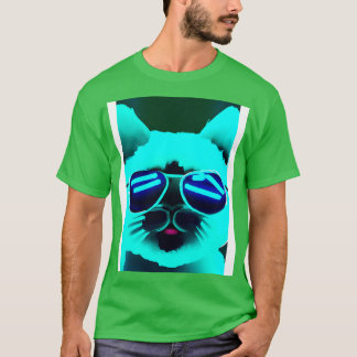 Cat with Sunglasses 7 T-Shirt