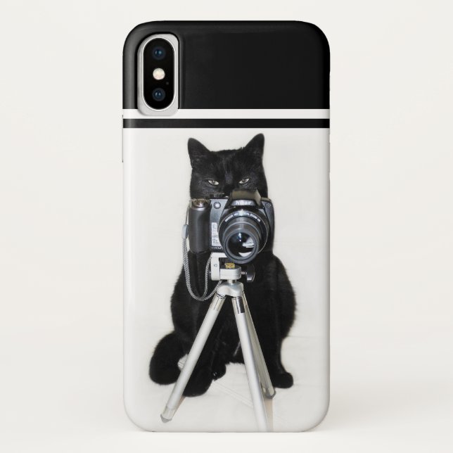 Cat with the camera Case-Mate iPhone case (Back)