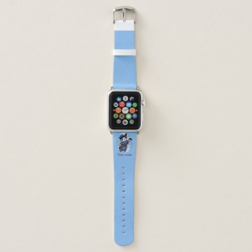 Cat with violin  T_Shirt Apple Watch Band