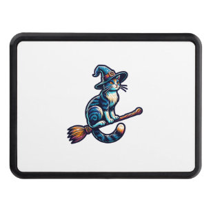 Cat Wizard Halloween Witch Mystical Cat Lovers Hal Hitch Cover