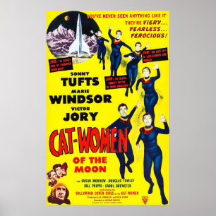 Cat-Women of the Moon Poster