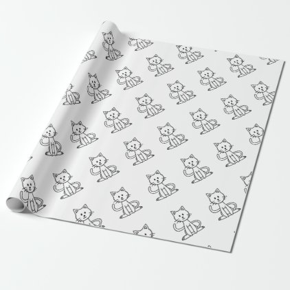 Cat Wrapping Paper