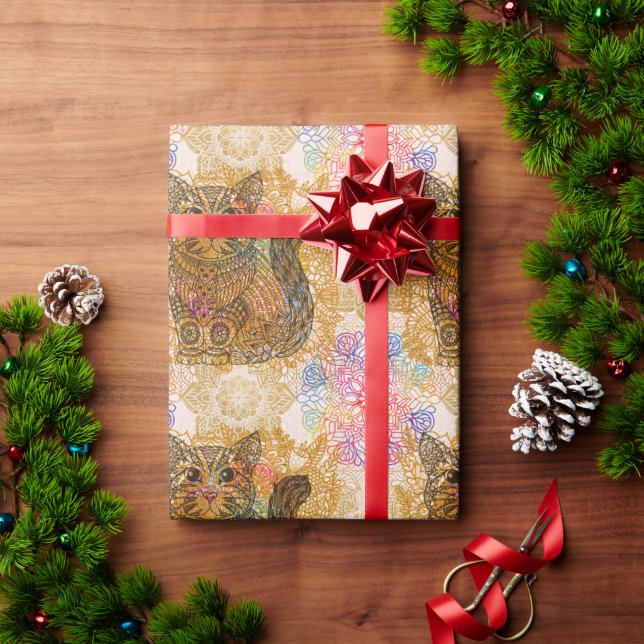 Cat Wrapping Paper (Holiday Gift)