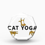 cat yoga acrylic award<br><div class="desc">cat yoga</div>