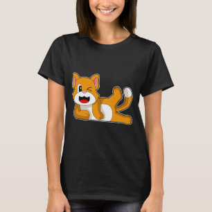 Cat Yoga Fitness Meditation T-Shirt