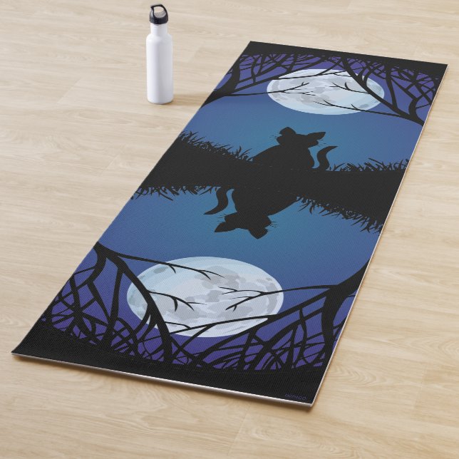 Cat Yoga Mat Personalized Fat Cat Lover Gifts (In Situ)