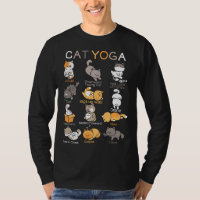 Cat Yoga Poses Zen Meditation Namaste Kitten Cat