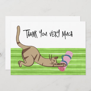 Yoga Thank You Cards & Templates | Zazzle