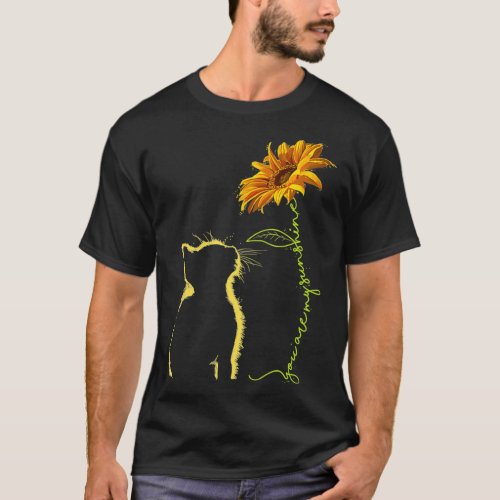 Cat You Are My Sunshine  Cats Tee  animal rights a