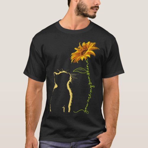 Cat You Are My Sunshine  Cats Tee  Gifts 