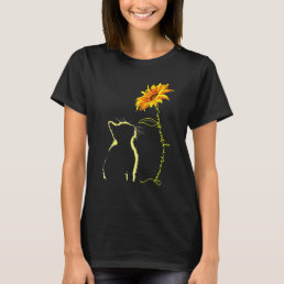 Cat You Are My Sunshines Sunflower Pet Rescues T-Shirt