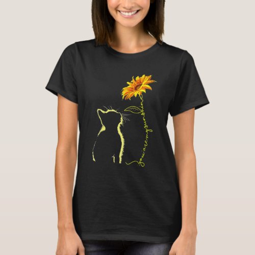Cat You Are My Sunshines Sunflower Pet Rescues T_Shirt