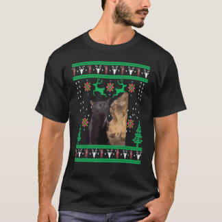 Cat Zoning Out meme, Popular Internet Meme Christm T-Shirt