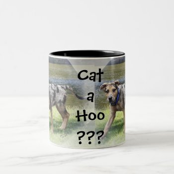Cata Hoo??? Two-tone Coffee Mug by woodlandesigns at Zazzle