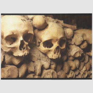 Catacomb Skulls 17 Decoupage Tissue Paper