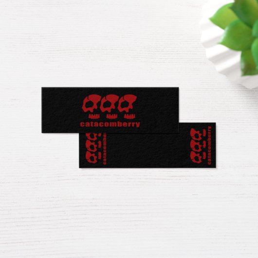 catacomberry skuletons BOOKMARKER (Desk)