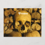 Catacombs in France Postcard