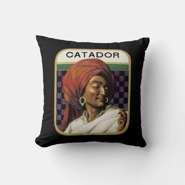 Catador Throw Pillow (Front)