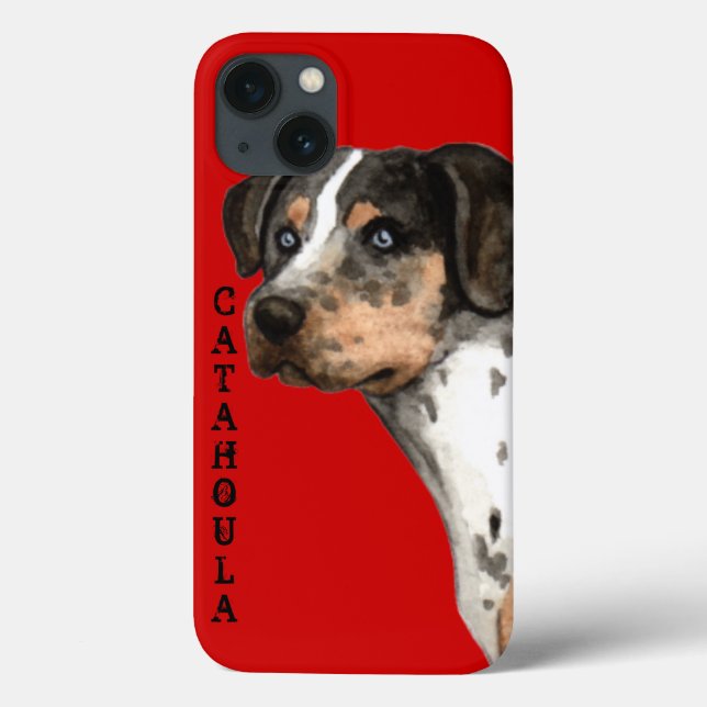 Catahoula Color Block Case-Mate iPhone Case (Back)
