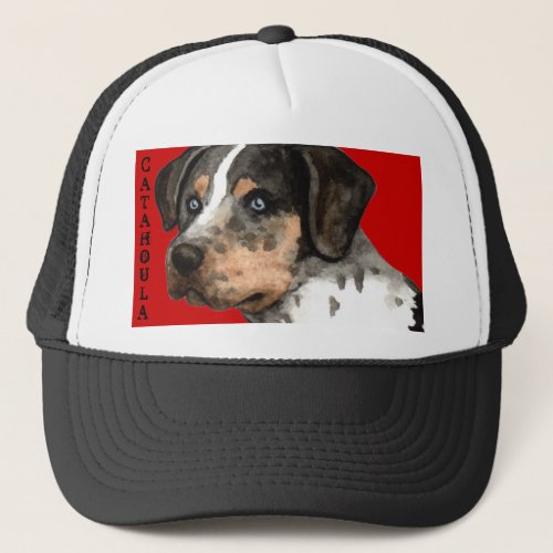 Catahoula Color Block Trucker Hat