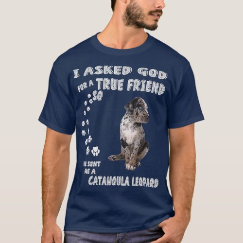 Catahoula Cur Dad Mom CLD Costume Catahoula Dog T_Shirt