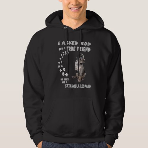 Catahoula Cur Dad Mom Cld Costume Catahoula Leop Hoodie