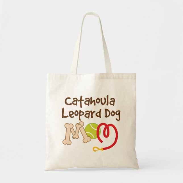 Catahoula Leopard Dog Breed Mom Gift Tote Bag (Front)