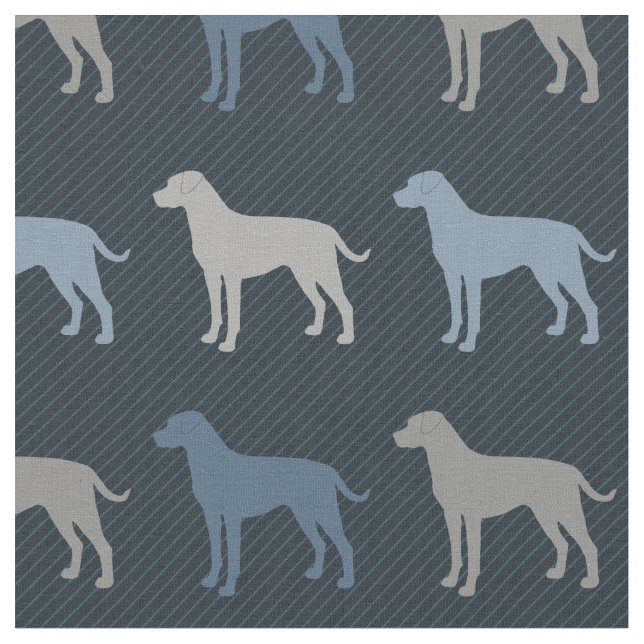 Catahoula Leopard Dog Fabric (Close Up)