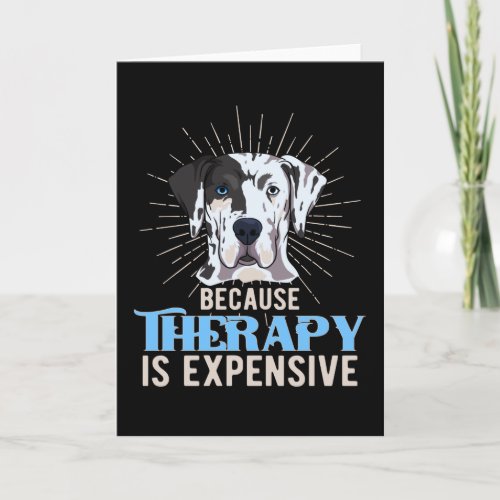 Catahoula Leopard Dog Funny Gift Idea Card