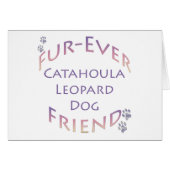 Catahoula Leopard Dog Furever (Front Horizontal)