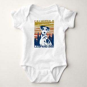 Catahoula Leopard Dog Gift Idea Baby Bodysuit