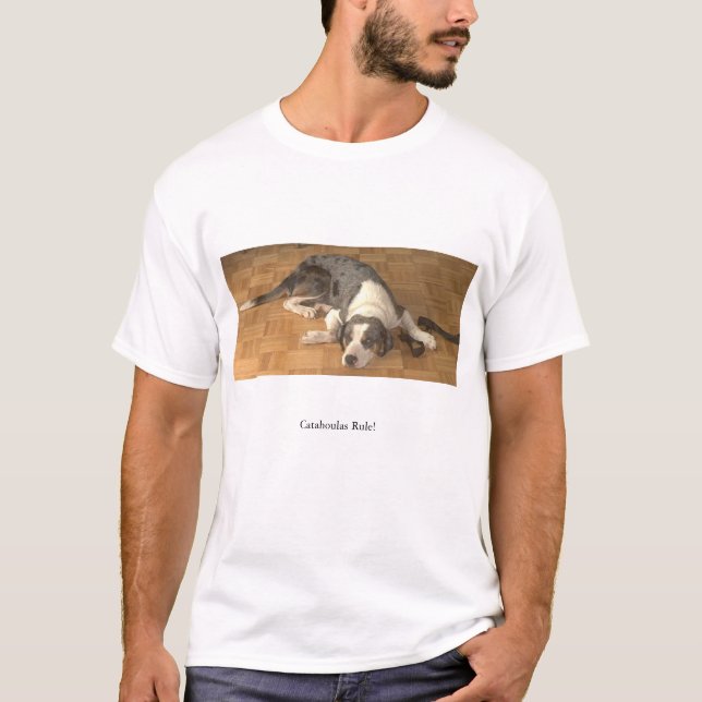 Catahoula Leopard Dog T-Shirt (Front)