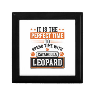 Catahoula Leopard Dog Vintage Time Shirt Design_1 Gift Box