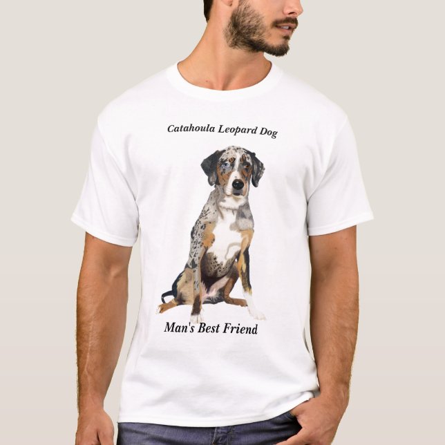 Catahoula Man's Best Friend T-Shirt (Front)