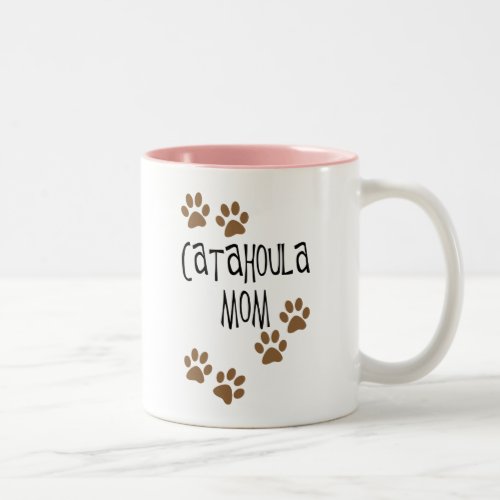 Catahoula Mom Two_Tone Coffee Mug