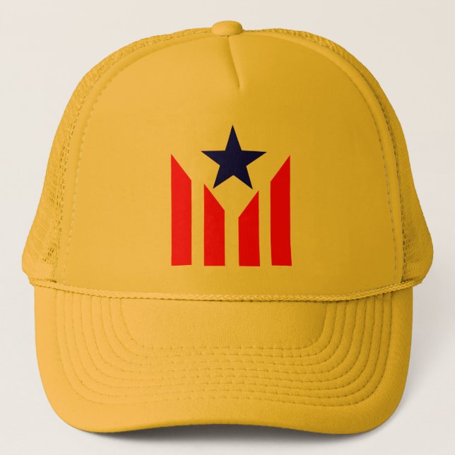 Catalan Estelada flag Trucker Hat (Front)