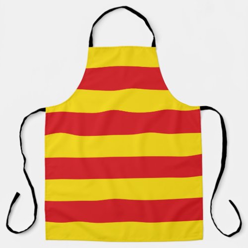 Catalan Flag Catalonia Apron