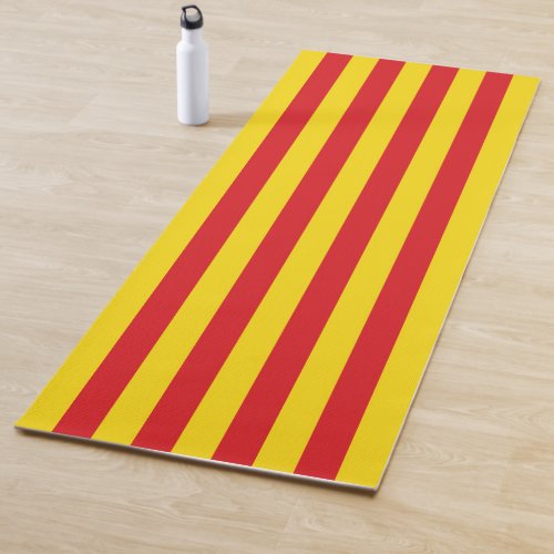 Catalan Flag Catalonia Yoga Mat