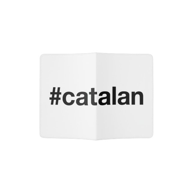 Catalan Passport Holder (Opened)