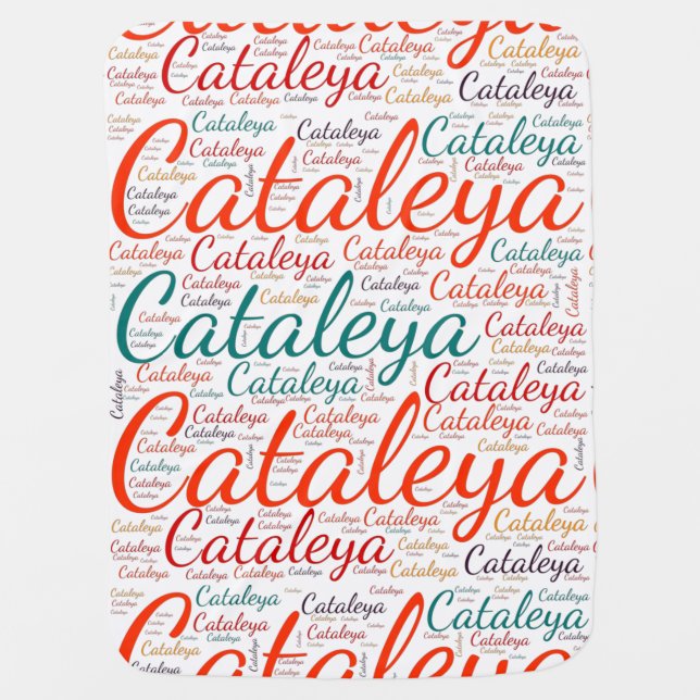 Cataleya Baby Blanket (Front)