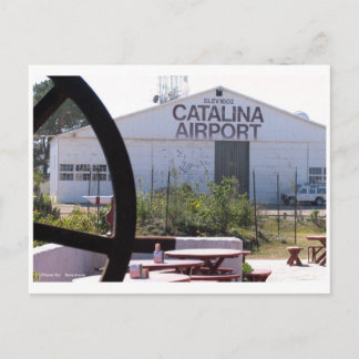 Catalina Airport Postcard