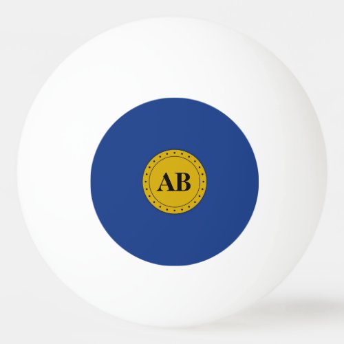 Catalina blue solid color Ping_Pong ball