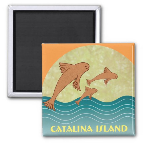 Catalina Flying Fish Magnet